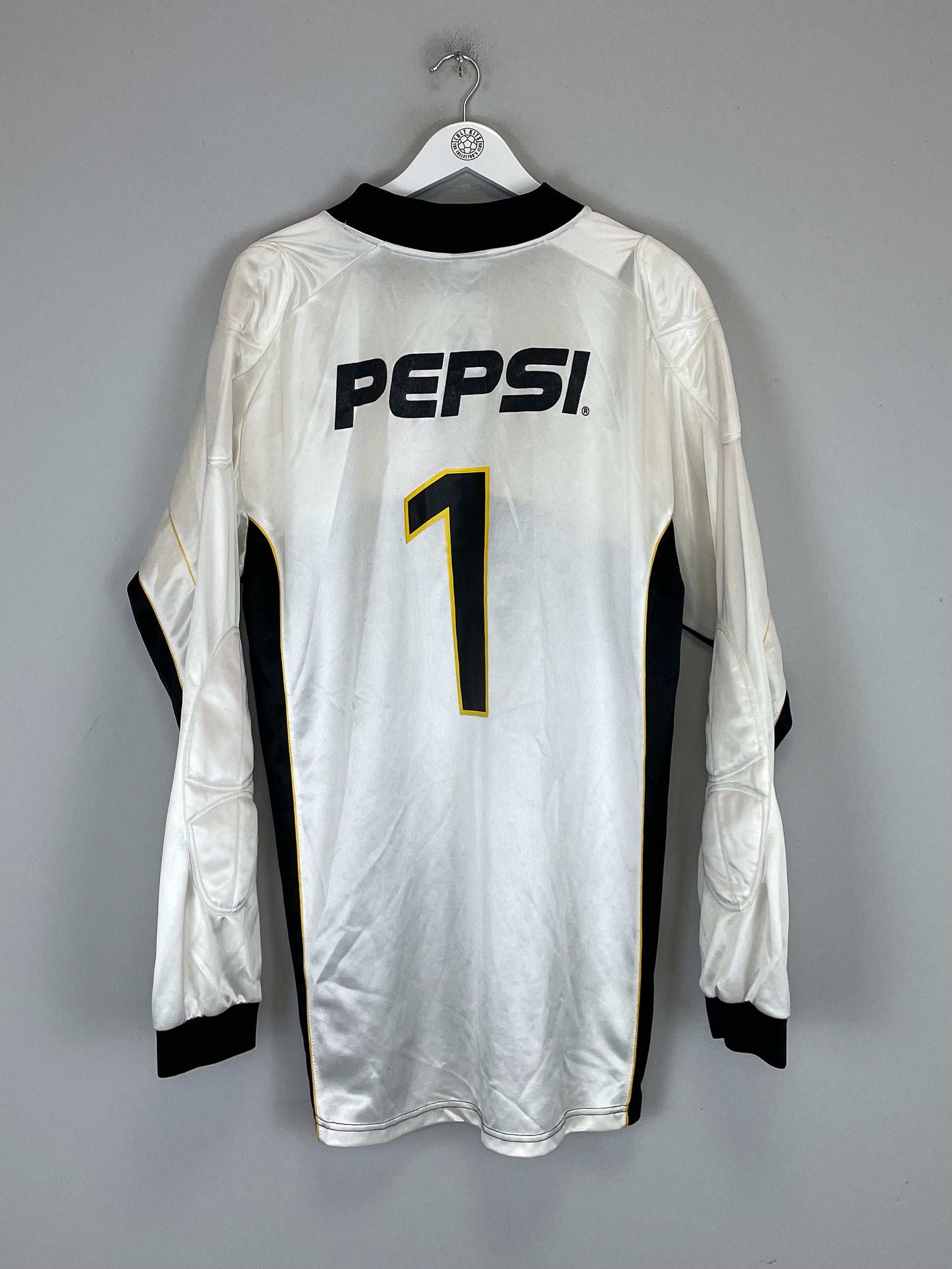 Shop 2003/04 BOCA JUNIORS GK SHIRT (XL) NIKE, classic football shirts, vintage football shirts & retro soccer jerseys at Cult Kits