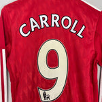 Shop 2010/11 LIVERPOOL CARROLL #9 C/L L/S HOME SHIRT (S) ADIDAS, classic football shirts, vintage football shirts & retro soccer jerseys at Cult Kits