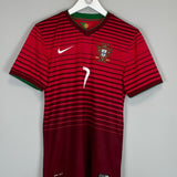 Shop 2014/15 PORTUGAL RONALDO #7 HOME SHIRT HOME SHIRT (S) NIKE, classic football shirts, vintage football shirts & retro soccer jerseys at Cult Kits