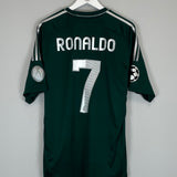 Shop 2012/13 REAL MADRID RONALDO #7 C/L THIRD SHIRT (XL) ADIDAS, classic football shirts, vintage football shirts & retro soccer jerseys at Cult Kits