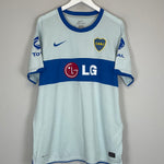 Shop 2010/11 BOCA JUNIORS AWAY SHIRT (XL) NIKE, classic football shirts, vintage football shirts & retro soccer jerseys at Cult Kits