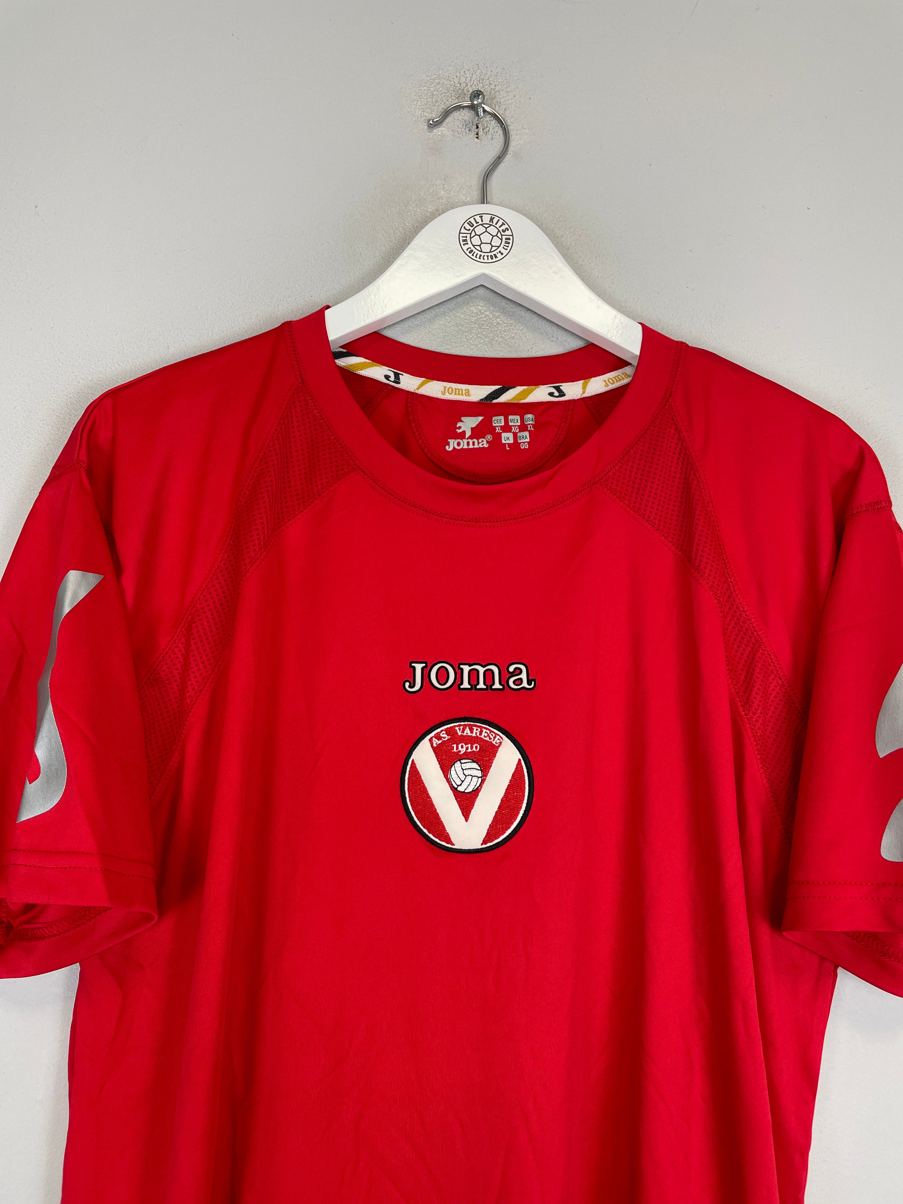 Shop 2009/10 AS VARESE TRAINING SHIRT (L) JOMA, classic football shirts, vintage football shirts & retro soccer jerseys at Cult Kits
