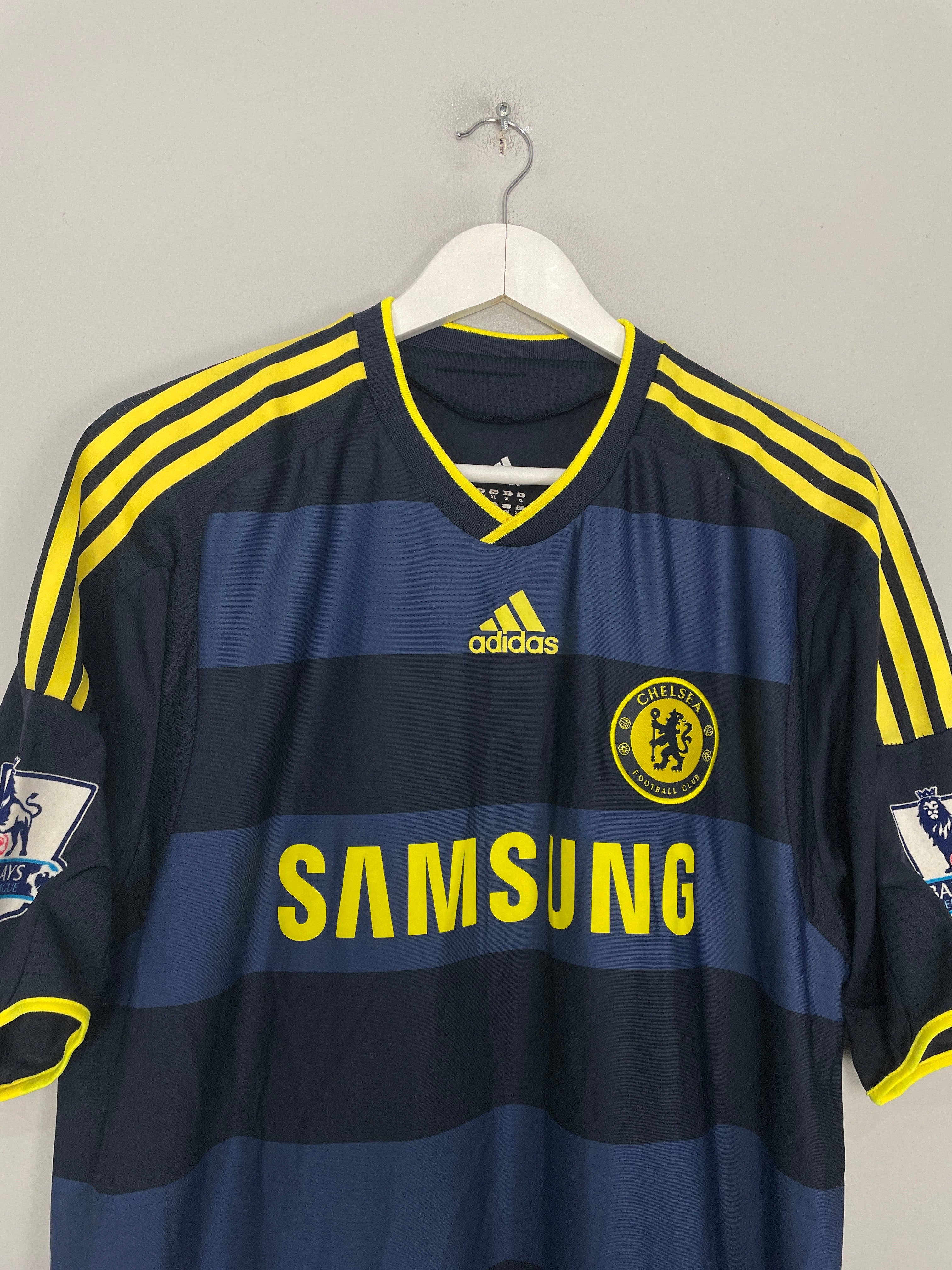 Shop 2009/10 CHELSEA BALLACK #13 *MATCH ISSUE* AWAY SHIRT (XL) ADIDAS, classic football shirts, vintage football shirts & retro soccer jerseys at Cult Kits