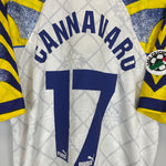 Shop 1995/97 PARMA CANNAVARO #17 HOME SHIRT (L) PUMA, classic football shirts, vintage football shirts & retro soccer jerseys at Cult Kits