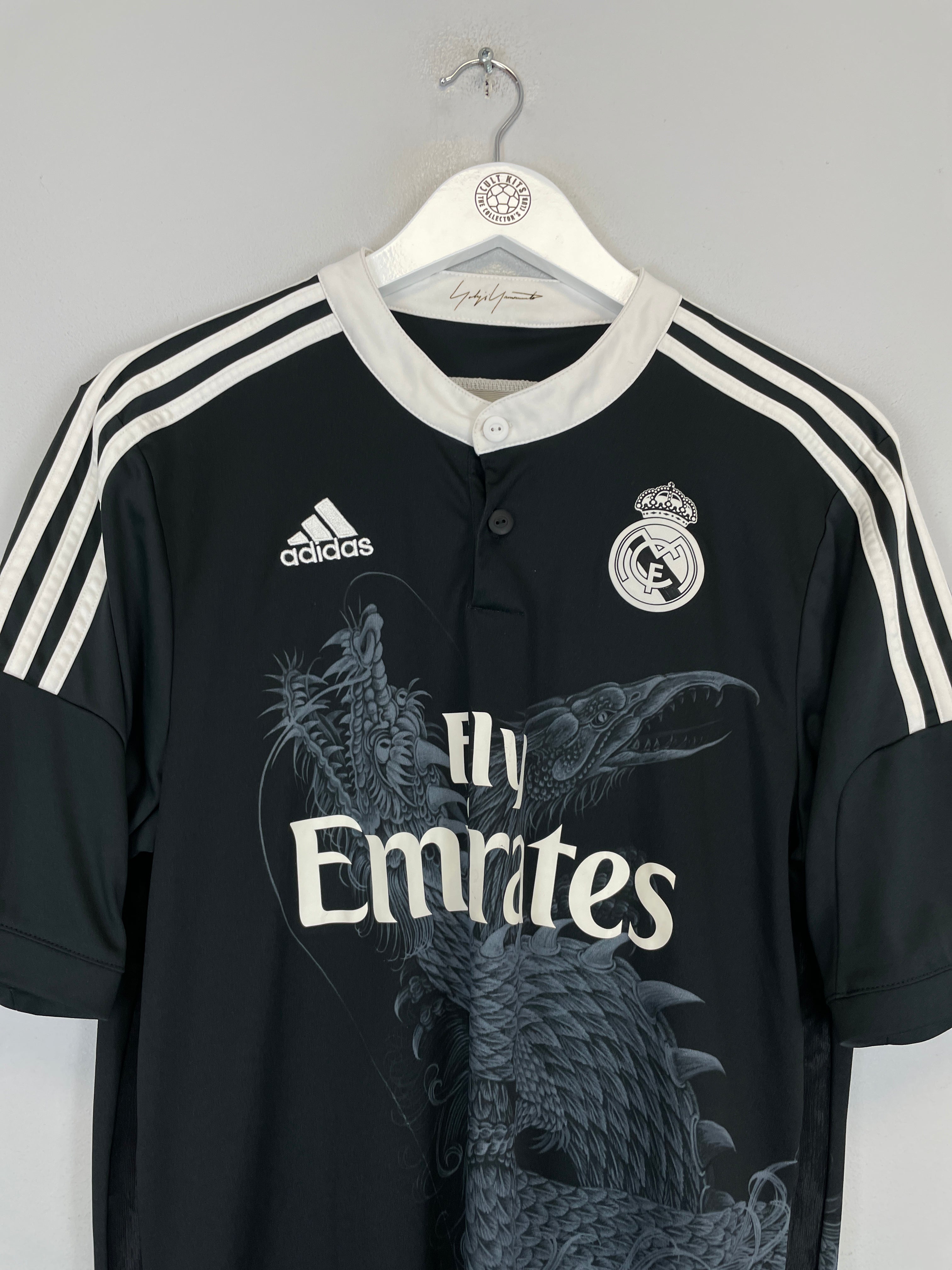 Shop 2014/15 REAL MADRID THIRD SHIRT (L) ADIDAS, classic football shirts, vintage football shirts & retro soccer jerseys at Cult Kits