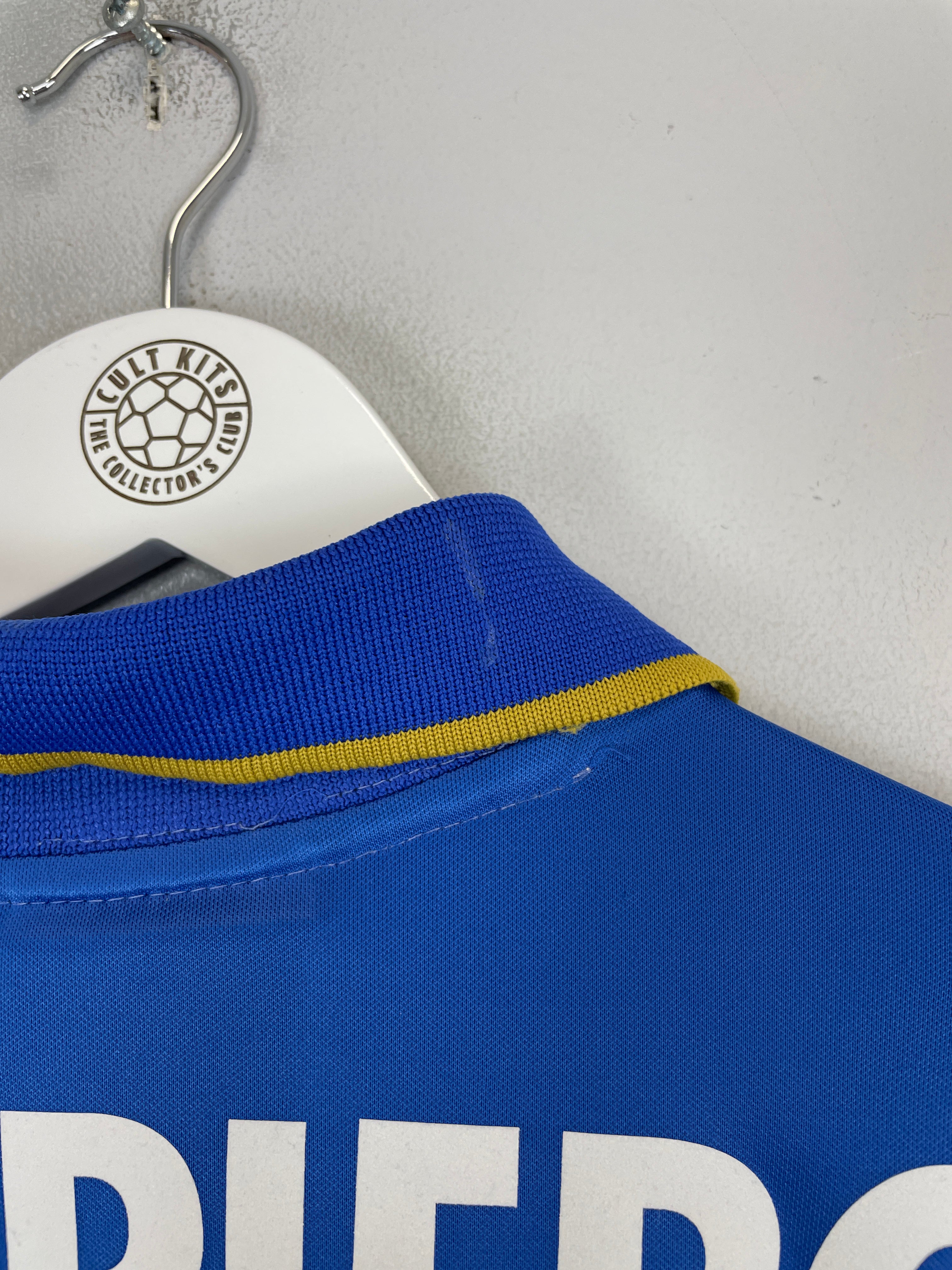 Shop 1996/97 ITALY DEL PIERO #14 L/S HOME SHIRT (S) NIKE, classic football shirts, vintage football shirts & retro soccer jerseys at Cult Kits