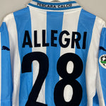 Shop 1999/01 PESCARA ALLEGRI #28 *MINT* MATCH ISSUE HOME SHIRT (XL) PUMA, classic football shirts, vintage football shirts & retro soccer jerseys at Cult Kits