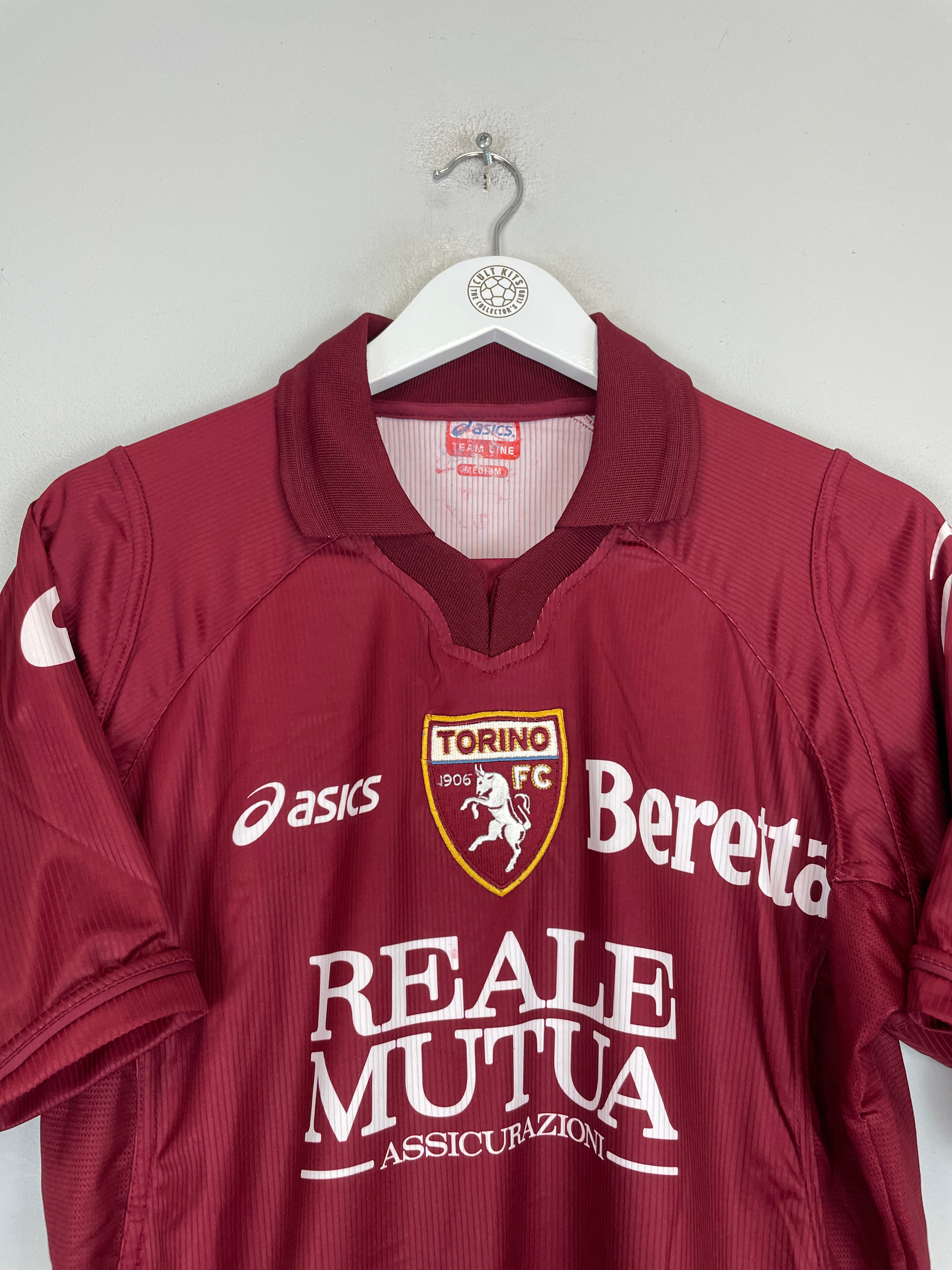 Shop 2006/07 TORINO HOME SHIRT (M) ASICS, classic football shirts, vintage football shirts & retro soccer jerseys at Cult Kits