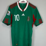 Shop 2010/11 MEXICO C.BLANCO #10 HOME SHIRT (M) ADIDAS, classic football shirts, vintage football shirts & retro soccer jerseys at Cult Kits