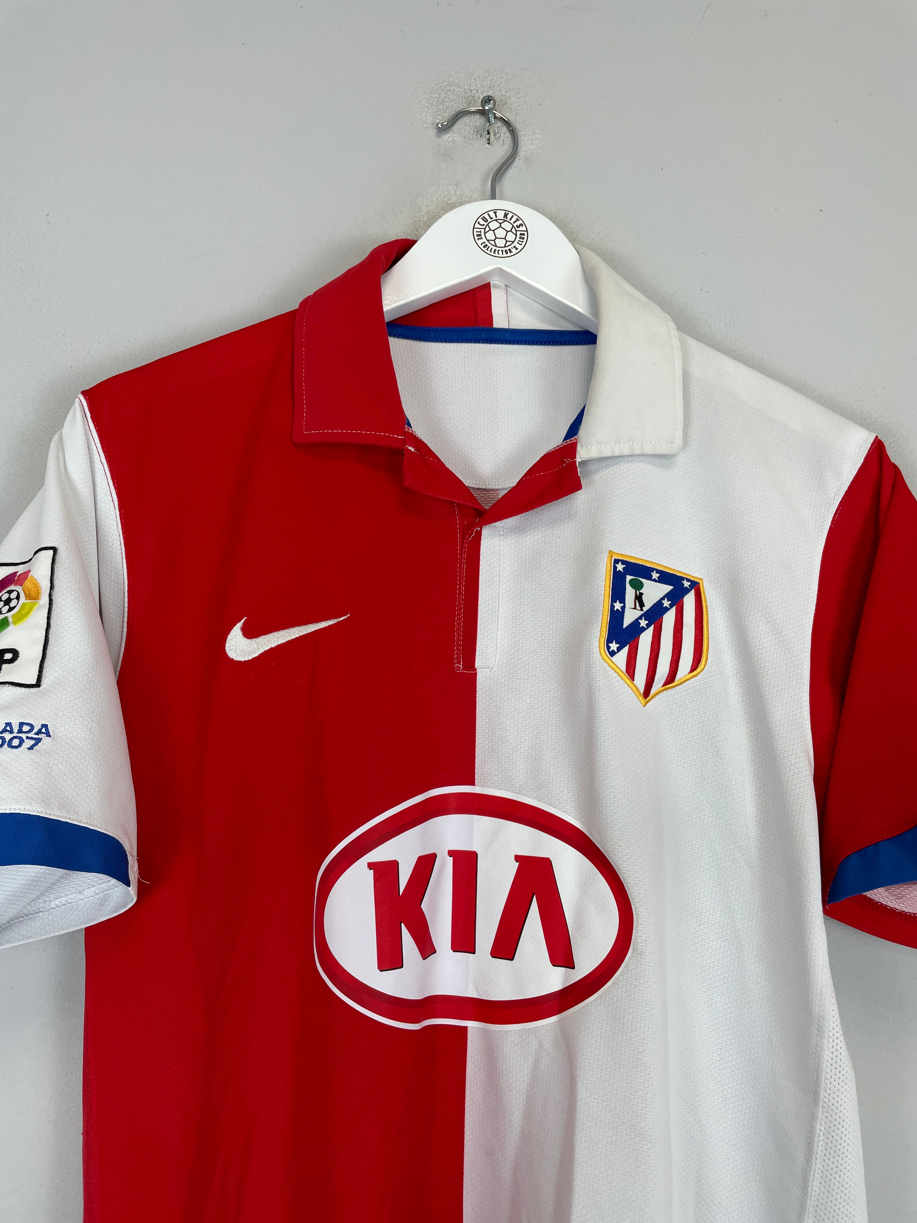 Shop 2006/07 ATLETICO MADRID F.TORRES #9 HOME SHIRT (M) NIKE, classic football shirts, vintage football shirts & retro soccer jerseys at Cult Kits