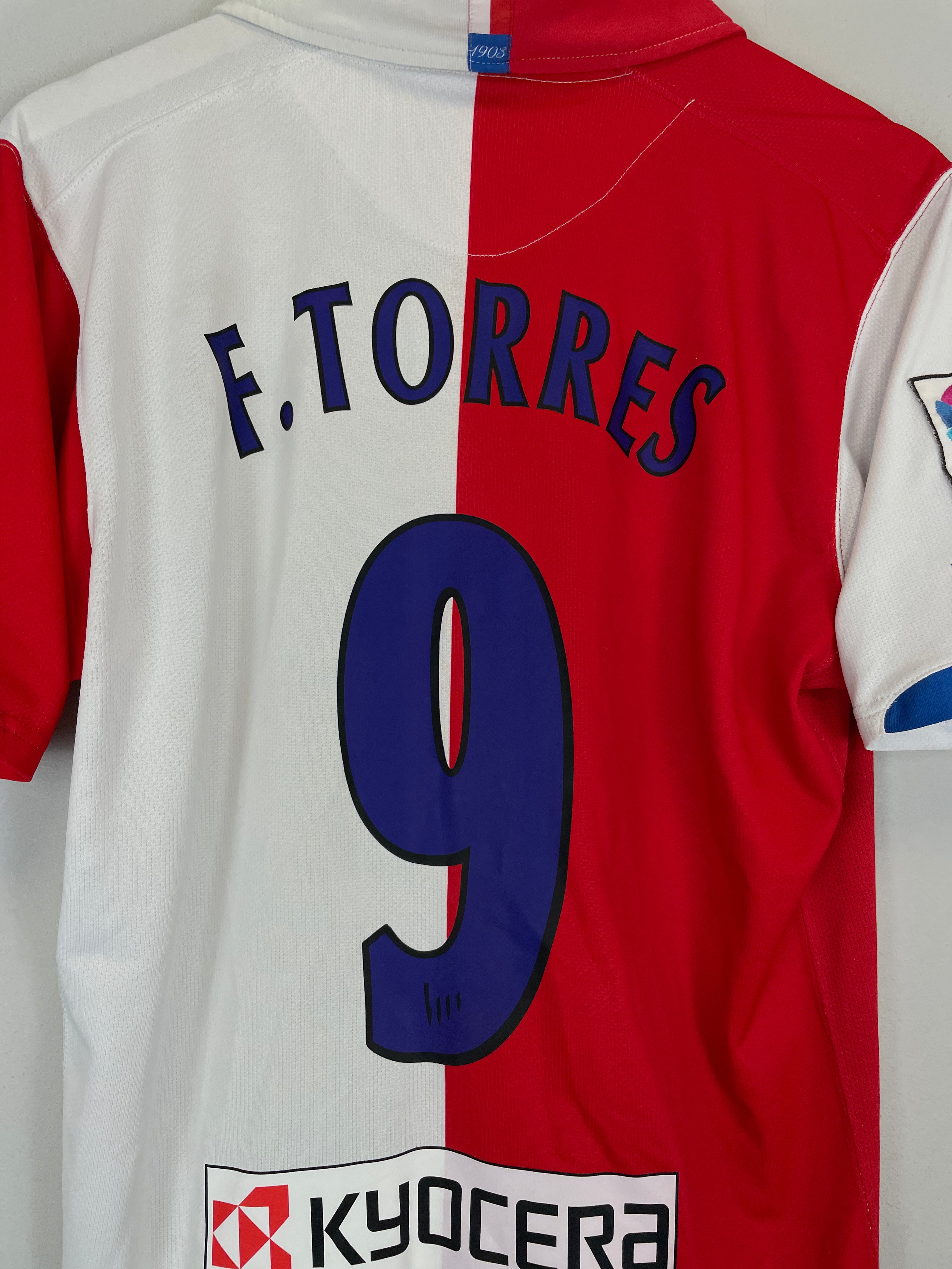 Shop 2006/07 ATLETICO MADRID F.TORRES #9 HOME SHIRT (M) NIKE, classic football shirts, vintage football shirts & retro soccer jerseys at Cult Kits