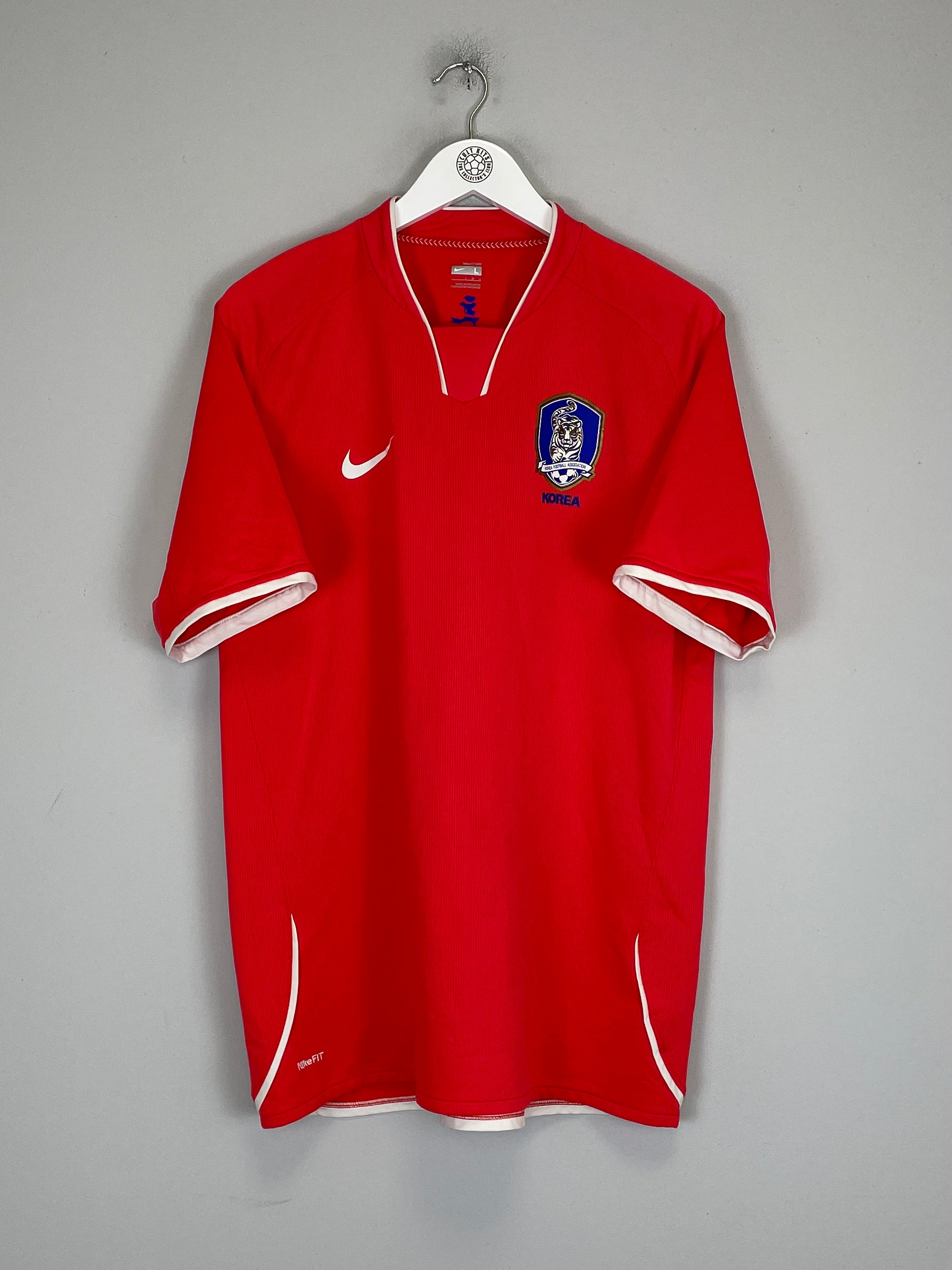 Shop 2008/10 SOUTH KOREA HOME SHIRT (L) NIKE, classic football shirts, vintage football shirts & retro soccer jerseys at Cult Kits