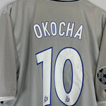 Shop 2000/01 PSG OKOCHA #10 C/L AWAY SHIRT (L) NIKE, classic football shirts, vintage football shirts & retro soccer jerseys at Cult Kits