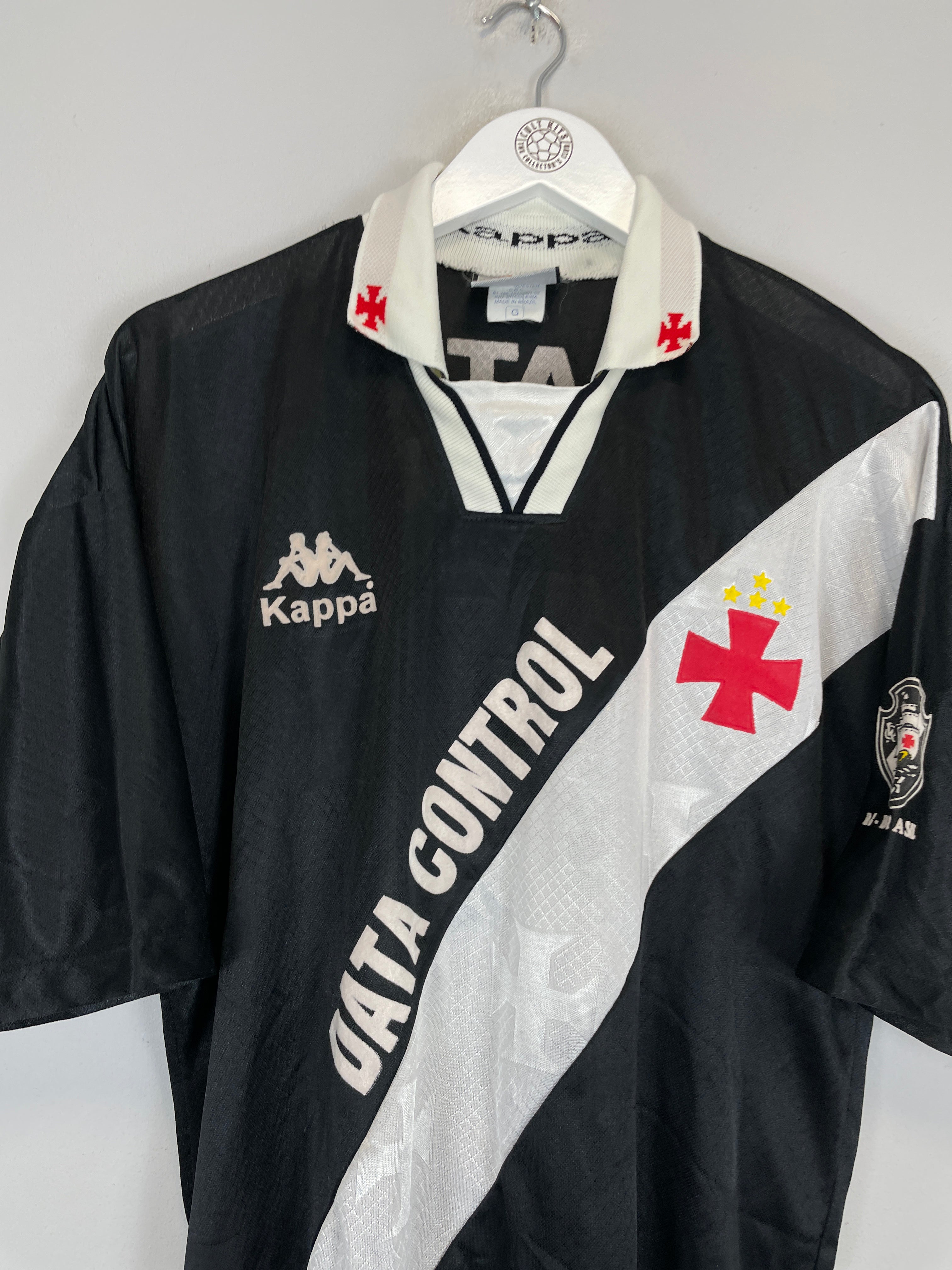 Shop 1996 VASCO DA GAMA #9 HOME SHIRT (L) KAPPA, classic football shirts, vintage football shirts & retro soccer jerseys at Cult Kits