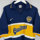 Shop 1997/98 BOCA JUNIORS HOME SHIRT (L) NIKE, classic football shirts, vintage football shirts & retro soccer jerseys at Cult Kits