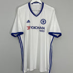 Shop 2016/17 CHELSEA HAZARD #10 AWAY SHIRT (XXL) ADIDAS, classic football shirts, vintage football shirts & retro soccer jerseys at Cult Kits