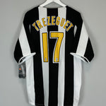 Shop 2004/05 JUVENTUS TREZEGUET #17 *BNWT* HOME SHIRT (XL) NIKE, classic football shirts, vintage football shirts & retro soccer jerseys at Cult Kits