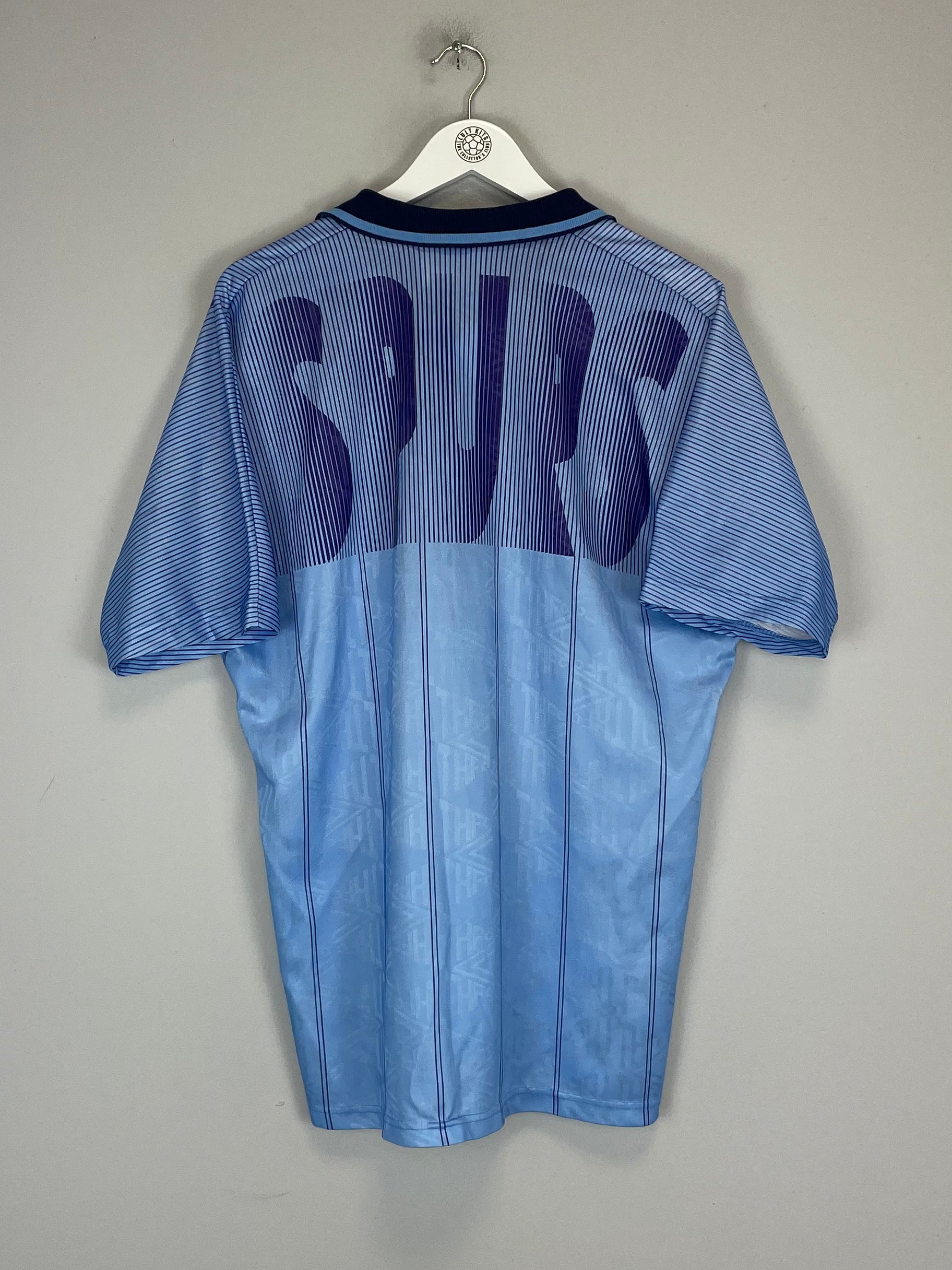 Shop 1991/94 TOTTENHAM THIRD SHIRT (L) UMBRO, classic football shirts, vintage football shirts & retro soccer jerseys at Cult Kits