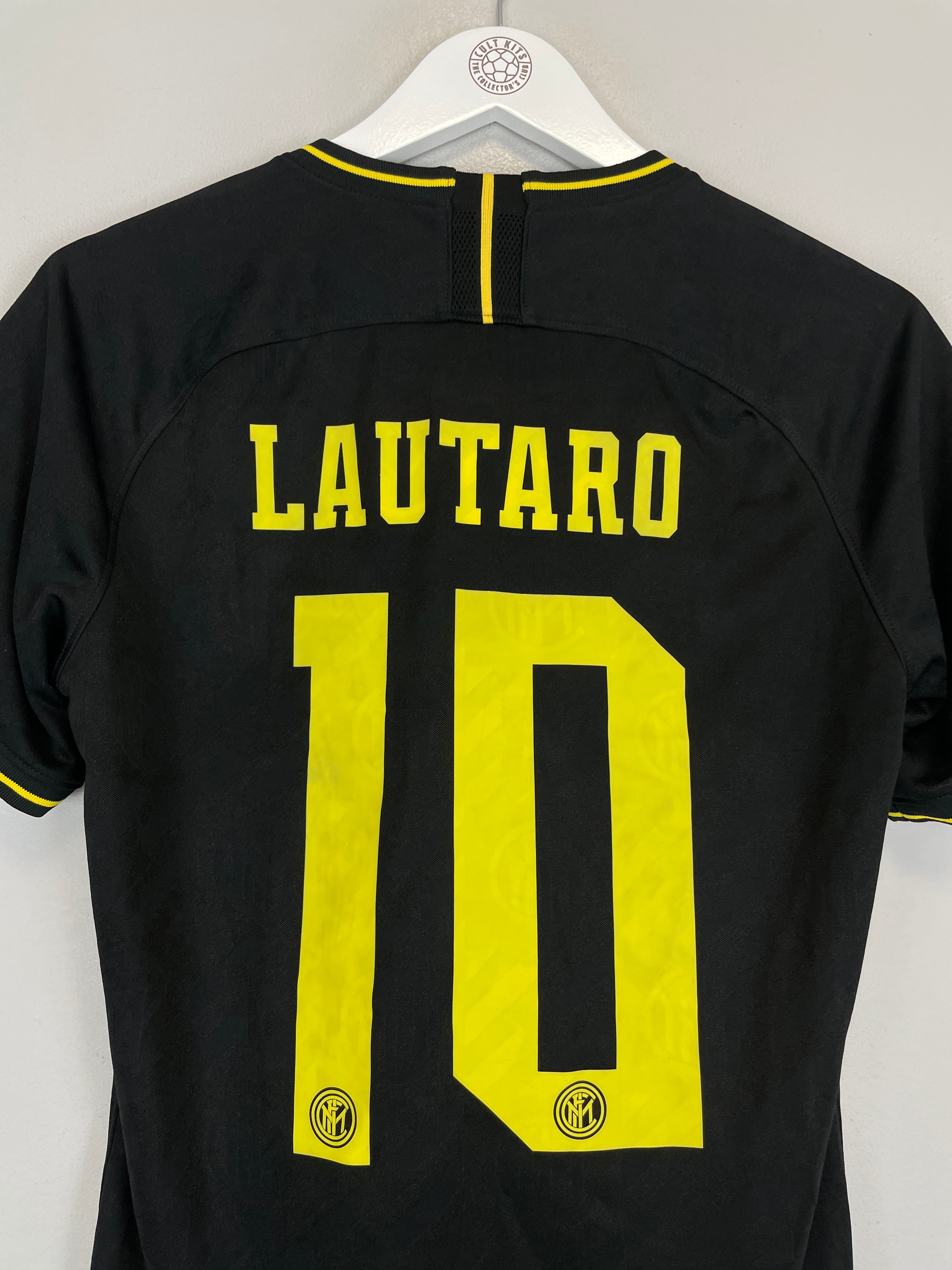 Shop 2019/20 INTER MILAN LAUTARO #10 THIRD SHIRT (S) NIKE, classic football shirts, vintage football shirts & retro soccer jerseys at Cult Kits