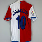 Shop 2006/07 ATLETICO MADRID KUN AGUERO #10 HOME SHIRT (M) NIKE, classic football shirts, vintage football shirts & retro soccer jerseys at Cult Kits
