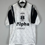 Shop 1996/97 ORLANDO PIRATES HOME SHIRT (L) ADIDAS, classic football shirts, vintage football shirts & retro soccer jerseys at Cult Kits