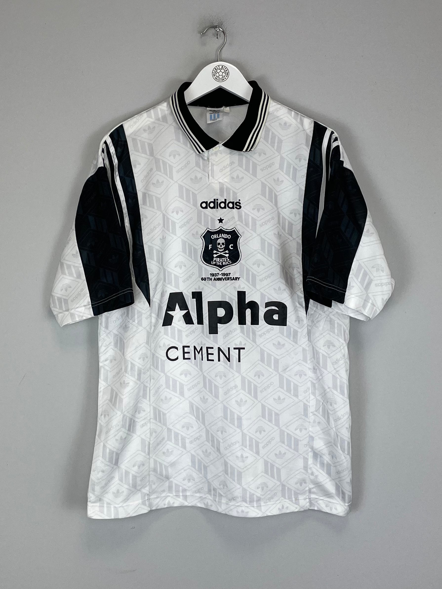 Shop 1996/97 ORLANDO PIRATES HOME SHIRT (L) ADIDAS, classic football shirts, vintage football shirts & retro soccer jerseys at Cult Kits