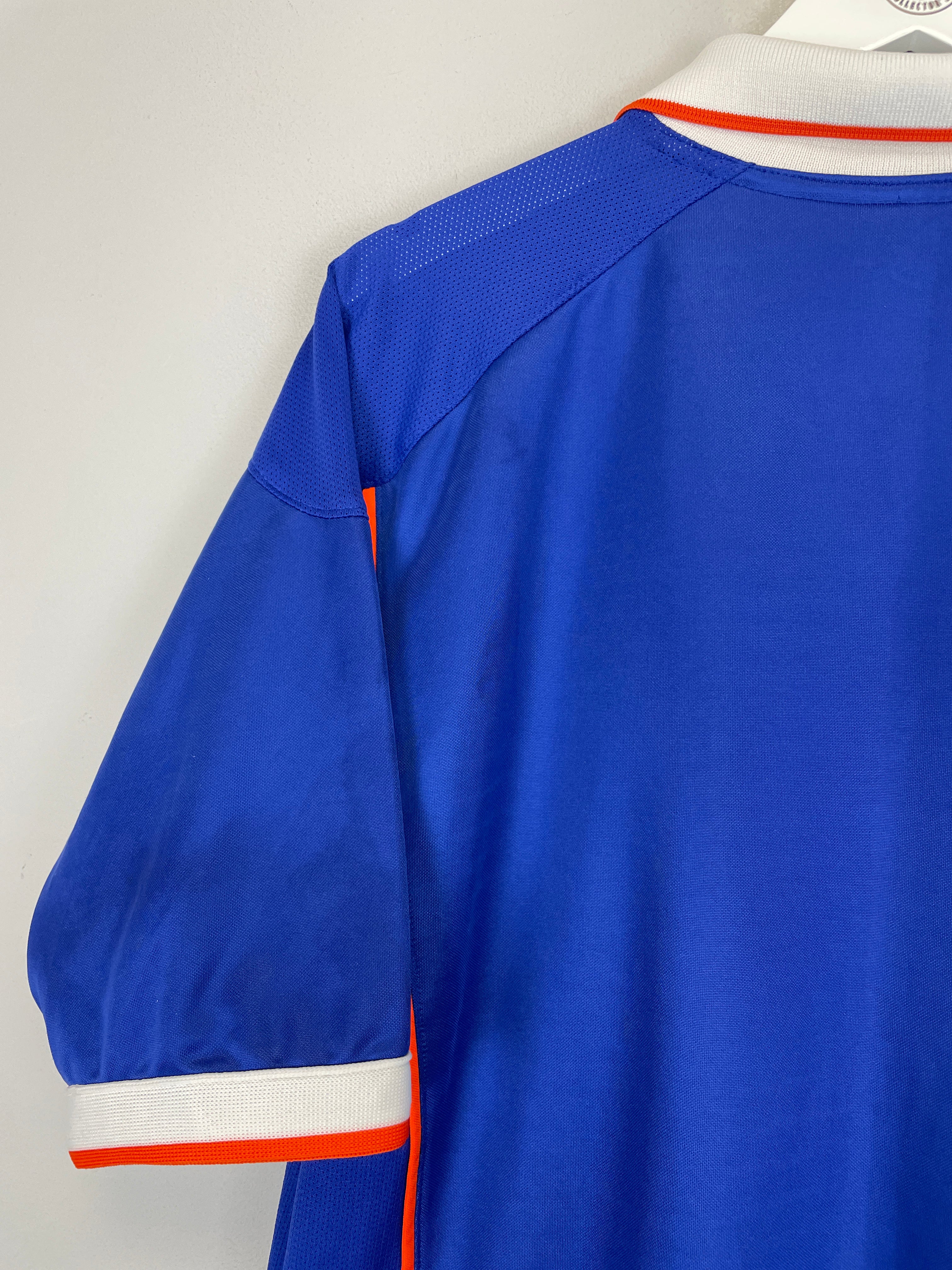 Shop 1998/00 NETHERLANDS AWAY SHIRT (M) NIKE, classic football shirts, vintage football shirts & retro soccer jerseys at Cult Kits