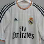 Shop 2013/14 REAL MADRID RONALDO #7 HOME SHIRT (M) ADIDAS, classic football shirts, vintage football shirts & retro soccer jerseys at Cult Kits