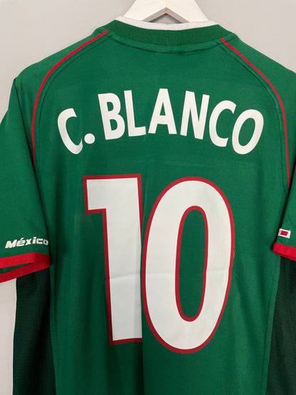 2001/02 MEXICO C.BLANCO #10 HOME SHIRT (L) ATLETICA