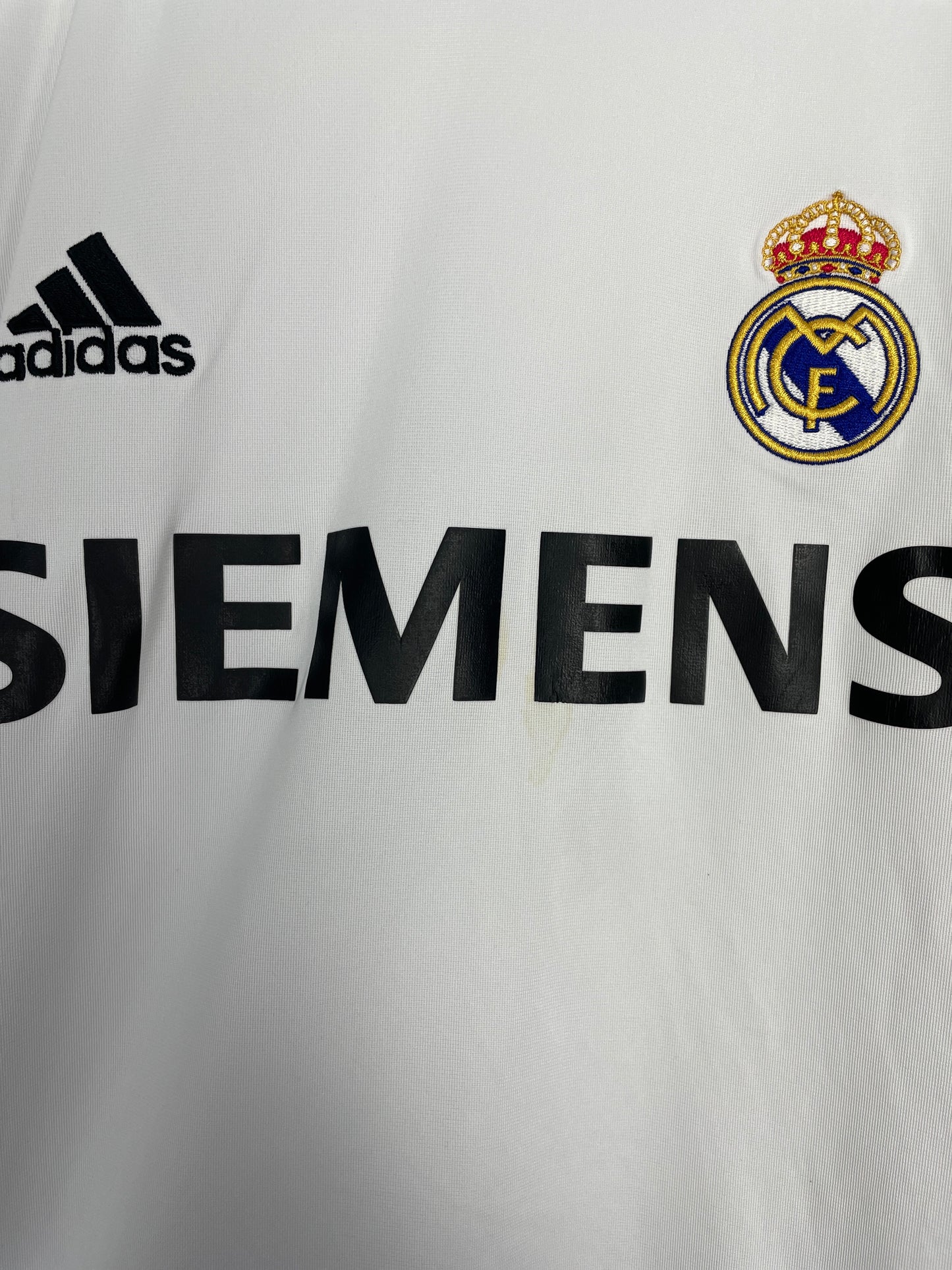 2005/06 REAL MADRID RAUL #7 HOME SHIRT (L) ADIDAS