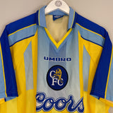 Shop 1996/97 CHELSEA AWAY SHIRT (XL) UMBRO, classic football shirts, vintage football shirts & retro soccer jerseys at Cult Kits