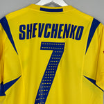 Shop 2006/08 UKRAINE SHEVCHENKO #7 HOME SHIRT (XL) LOTTO, classic football shirts, vintage football shirts & retro soccer jerseys at Cult Kits