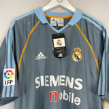 Shop 2003/04 REAL MADRID BECKHAM #23 *BNWT* THIRD SHIRT (XL) ADIDAS, classic football shirts, vintage football shirts & retro soccer jerseys at Cult Kits