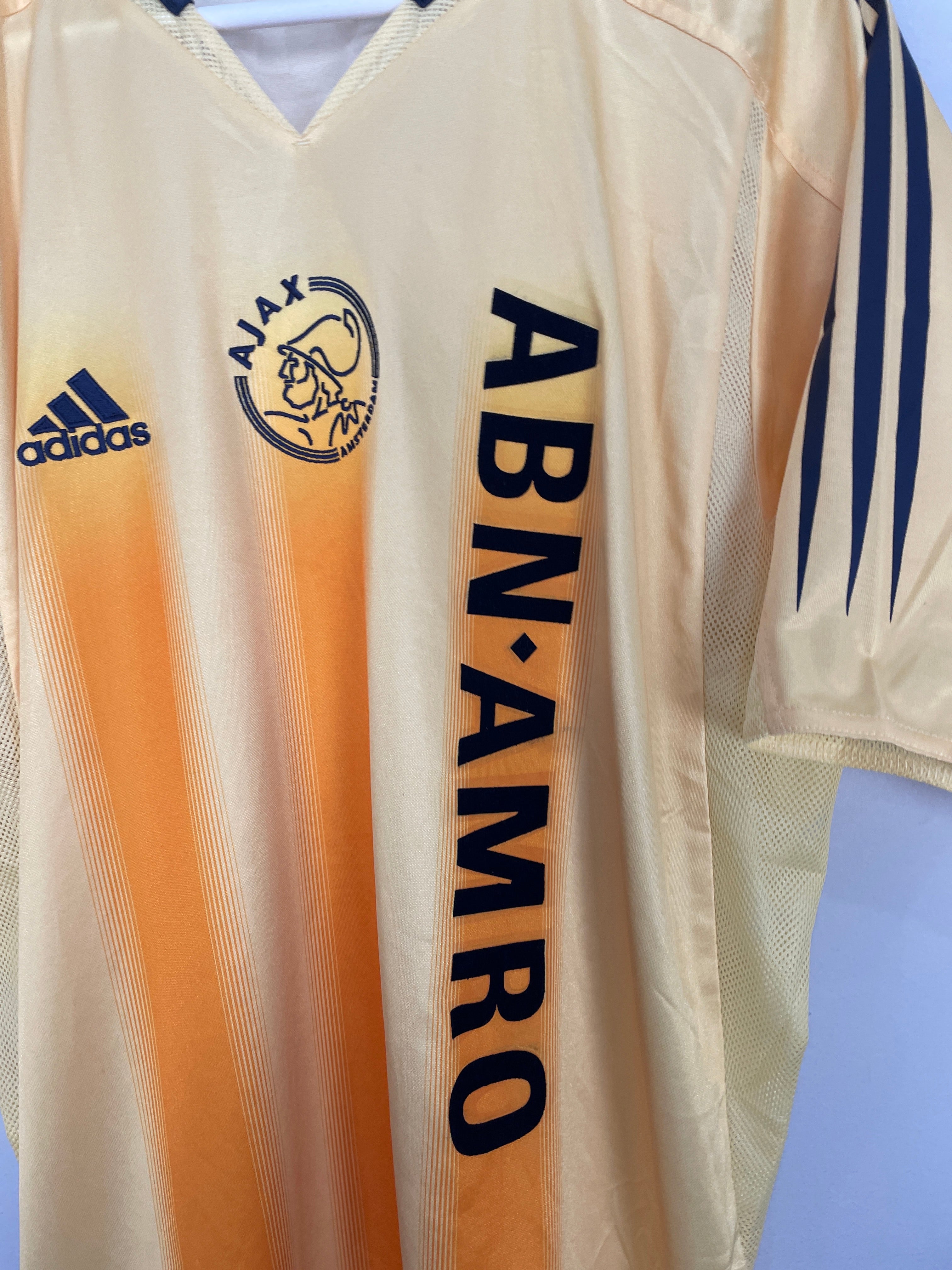 Shop 2004/05 AJAX AWAY SHIRT (L) ADIDAS, classic football shirts, vintage football shirts & retro soccer jerseys at Cult Kits
