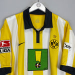Shop 2006/07 DORTMUND TINGA #7 *MATCH ISSUED + SIGNED* HOME SHIRT (XXL) NIKE, classic football shirts, vintage football shirts & retro soccer jerseys at Cult Kits