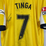 Shop 2006/07 DORTMUND TINGA #7 *MATCH ISSUED + SIGNED* HOME SHIRT (XXL) NIKE, classic football shirts, vintage football shirts & retro soccer jerseys at Cult Kits