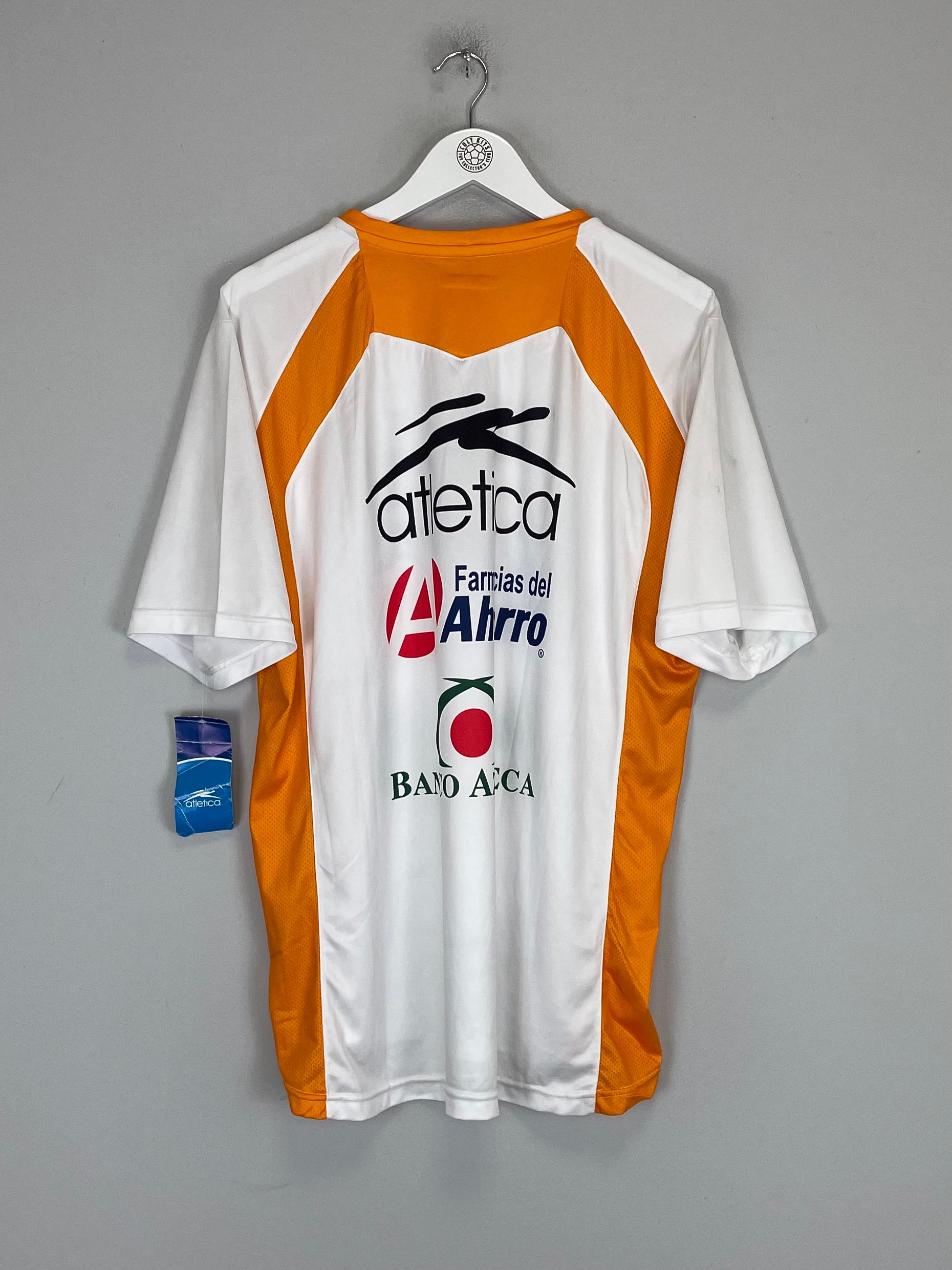 Shop 2009/10 JAGUARES CHIAPAS *BNWT* TRAINING SHIRT (XL) ATLETICA, classic football shirts, vintage football shirts & retro soccer jerseys at Cult Kits