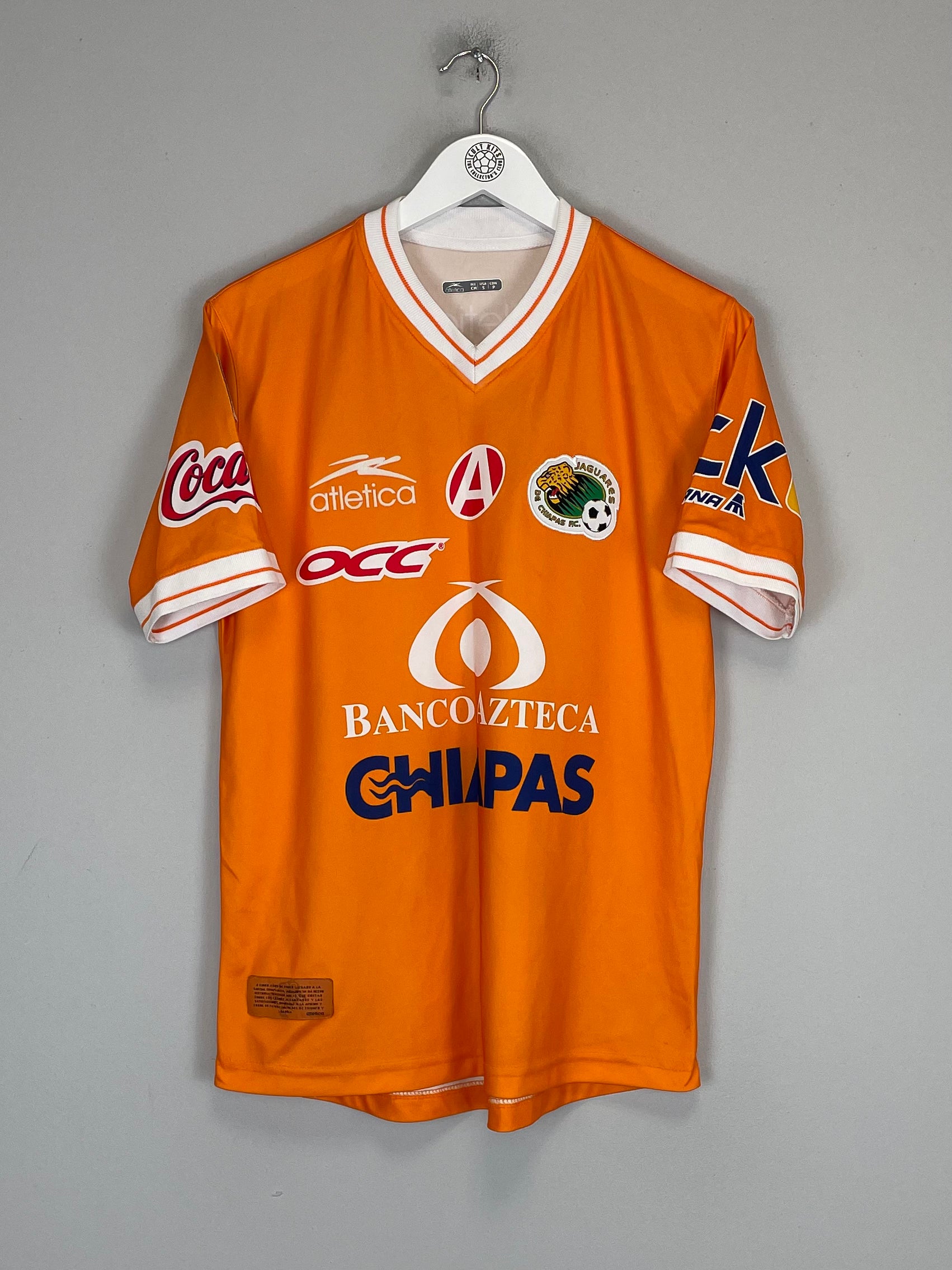 Shop 2008/09 JAGUARES CHIAPAS HOME SHIRT (S) ATLETICA, classic football shirts, vintage football shirts & retro soccer jerseys at Cult Kits