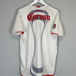 Shop 2002/03 DEPORTIVO TOLUCA AWAY SHIRT (M) ATLETICA, classic football shirts, vintage football shirts & retro soccer jerseys at Cult Kits