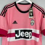 Shop 2015/16 JUVENTUS PIRLO #21 *BNWT* AWAY SHIRT (L) ADIDAS, classic football shirts, vintage football shirts & retro soccer jerseys at Cult Kits