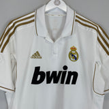 Shop 2011/12 REAL MADRID RONALDO #7 HOME SHIRT (M) ADIDAS, classic football shirts, vintage football shirts & retro soccer jerseys at Cult Kits