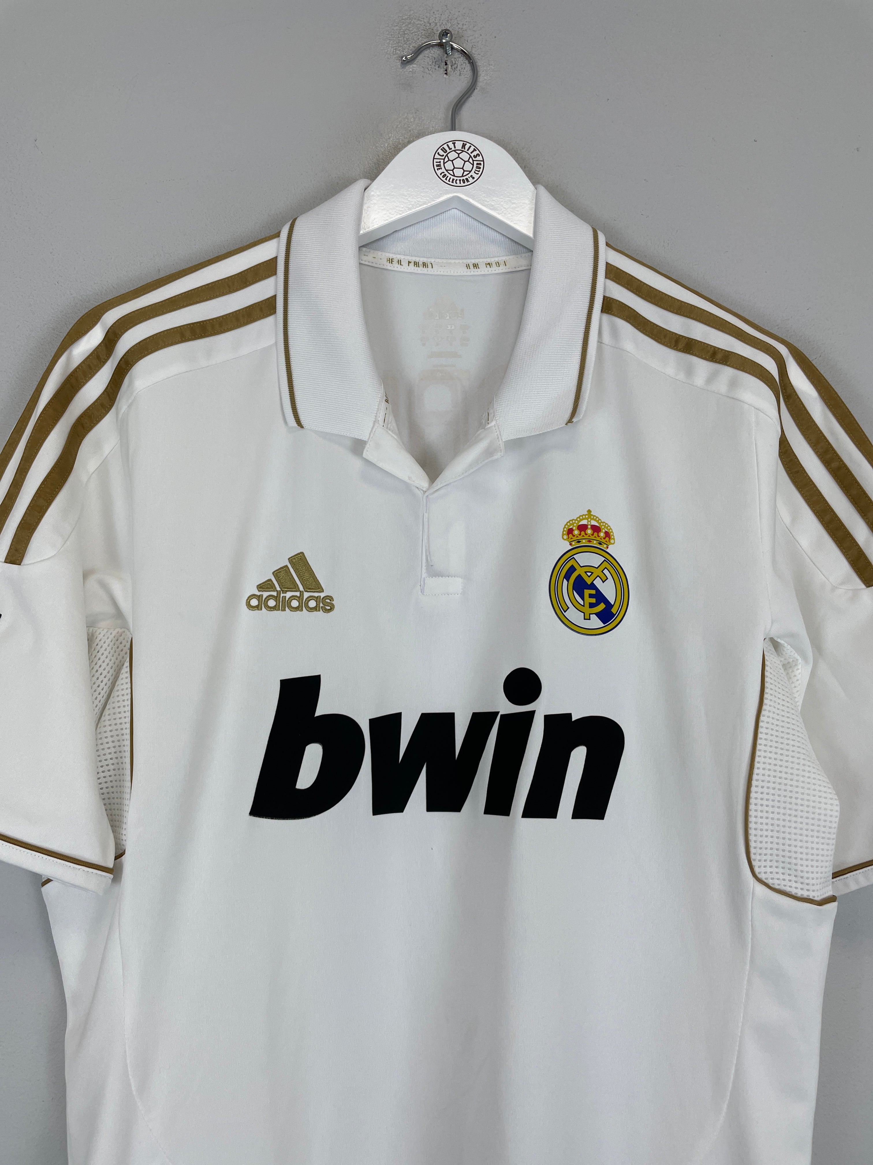 Shop 2011/12 REAL MADRID RONALDO #7 HOME SHIRT (M) ADIDAS, classic football shirts, vintage football shirts & retro soccer jerseys at Cult Kits