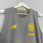 Shop 2018/19 CELTIC TRAINING VEST (S) NEW BALANCE, classic football shirts, vintage football shirts & retro soccer jerseys at Cult Kits
