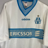 Shop 1997/98 MARSEILLE HOME SHIRT (XL) ADIDAS, classic football shirts, vintage football shirts & retro soccer jerseys at Cult Kits