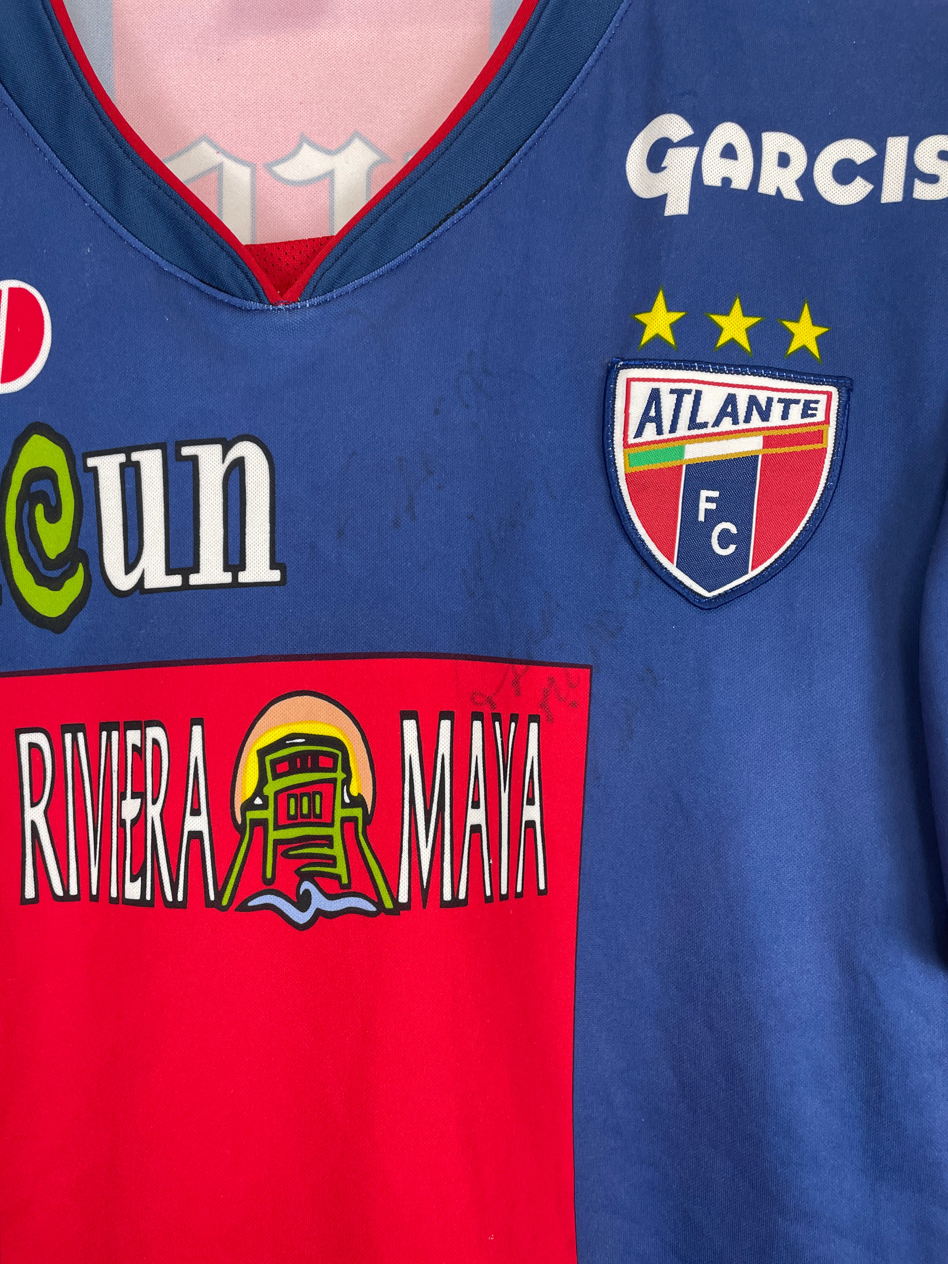 Shop 2012/13 ATLANTE PAREDES #7 *SIGNED* HOME SHIRT (S) GARCIS, classic football shirts, vintage football shirts & retro soccer jerseys at Cult Kits