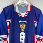 Shop 1998/00 CROATIA PROSINECKI #8 AWAY SHIRT (L) LOTTO, classic football shirts, vintage football shirts & retro soccer jerseys at Cult Kits