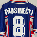 Shop 1998/00 CROATIA PROSINECKI #8 AWAY SHIRT (L) LOTTO, classic football shirts, vintage football shirts & retro soccer jerseys at Cult Kits