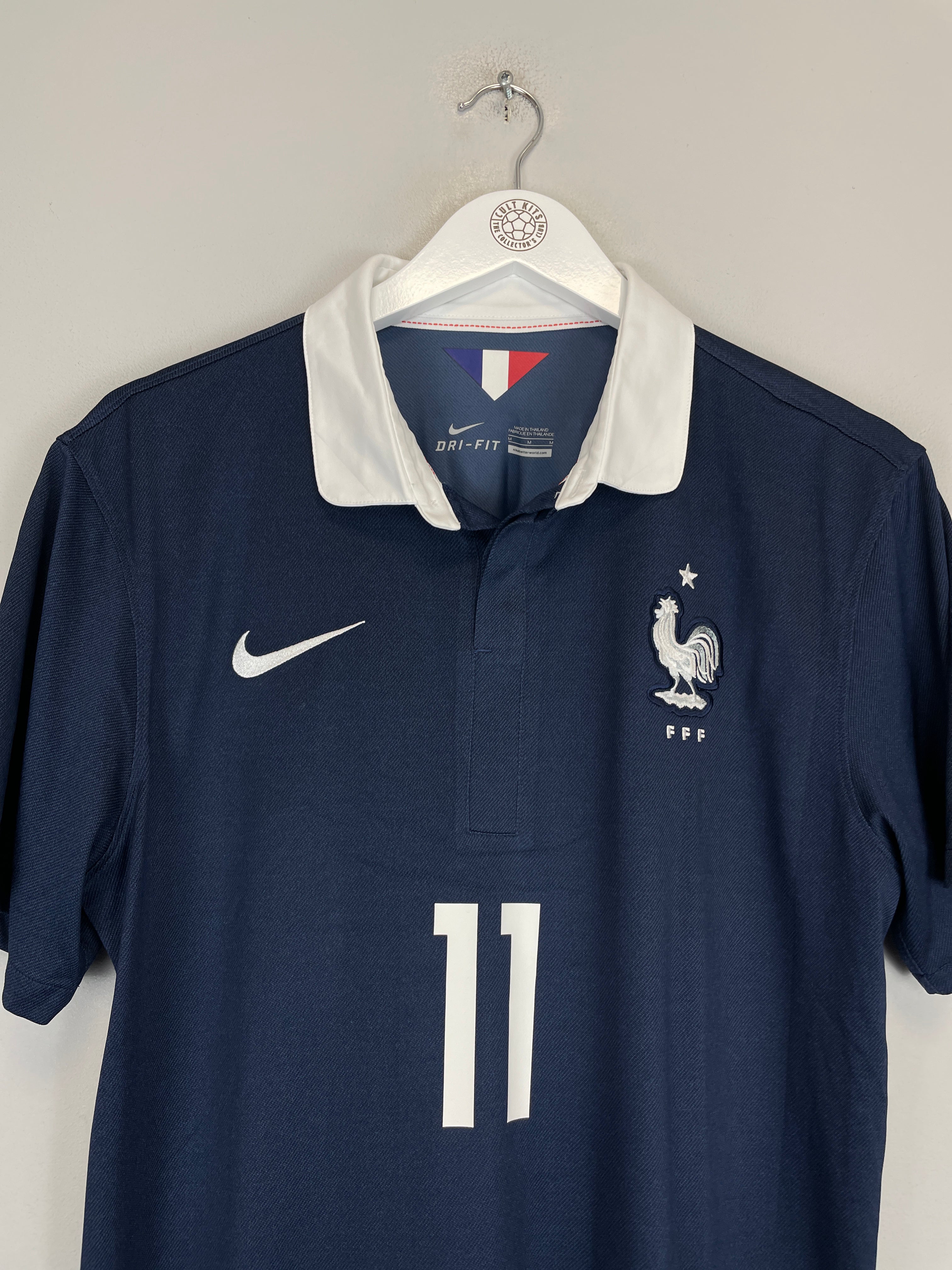 Shop 2014/15 FRANCE GRIEZMANN #11 HOME SHIRT (M) NIKE, classic football shirts, vintage football shirts & retro soccer jerseys at Cult Kits
