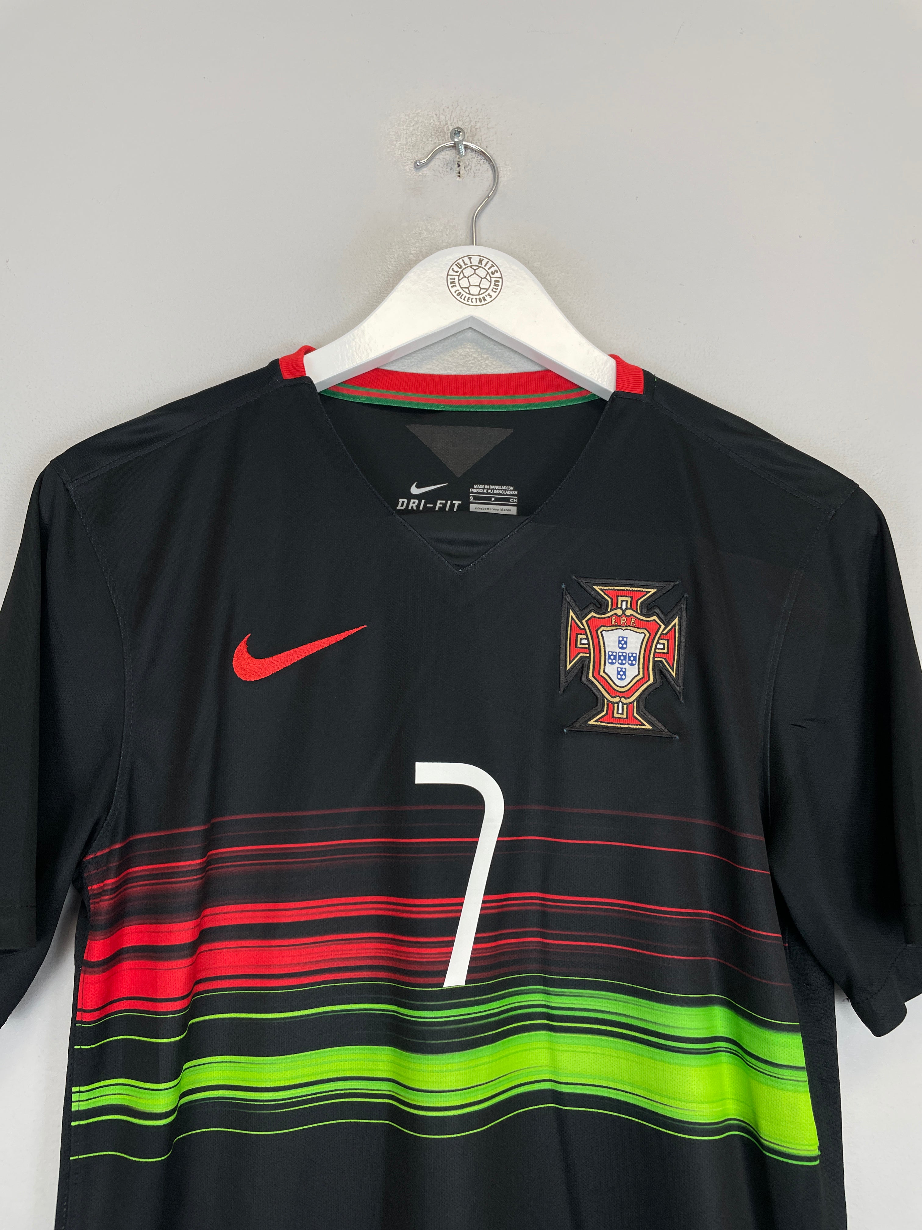 Shop 2015/16 PORTUGAL RONALDO #7 AWAY SHIRT (S) NIKE, classic football shirts, vintage football shirts & retro soccer jerseys at Cult Kits