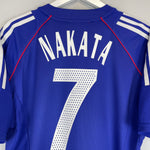 Shop 2002 JAPAN NAKATA #7 HOME SHIRT (L) ADIDAS, classic football shirts, vintage football shirts & retro soccer jerseys at Cult Kits